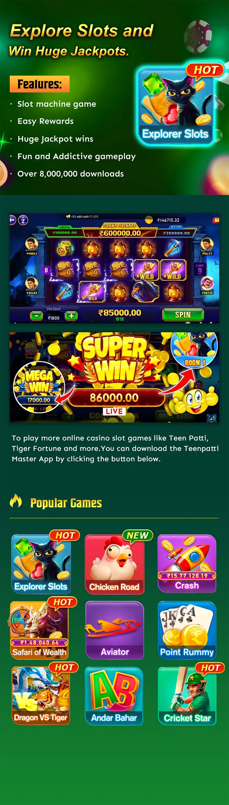 Teen Patti Master Logo